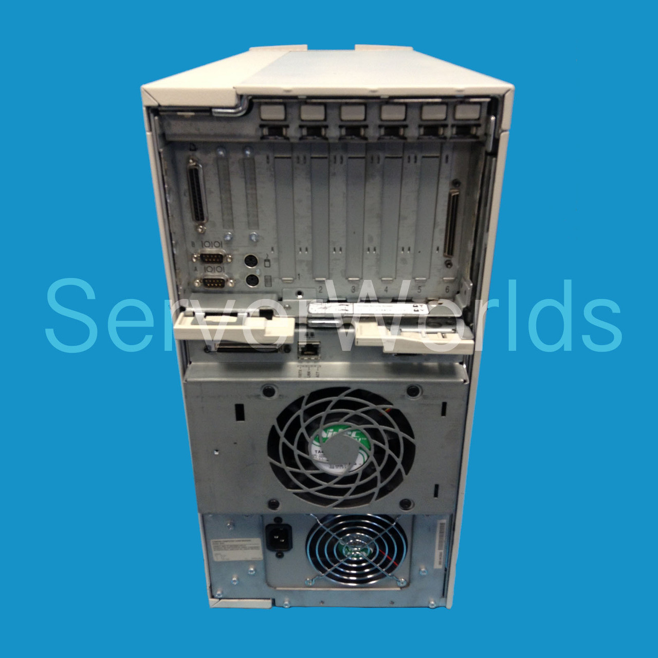 Refurbished HP Proliant 800, PIII-550, 128MB RAM 125498-001  Rear Panel