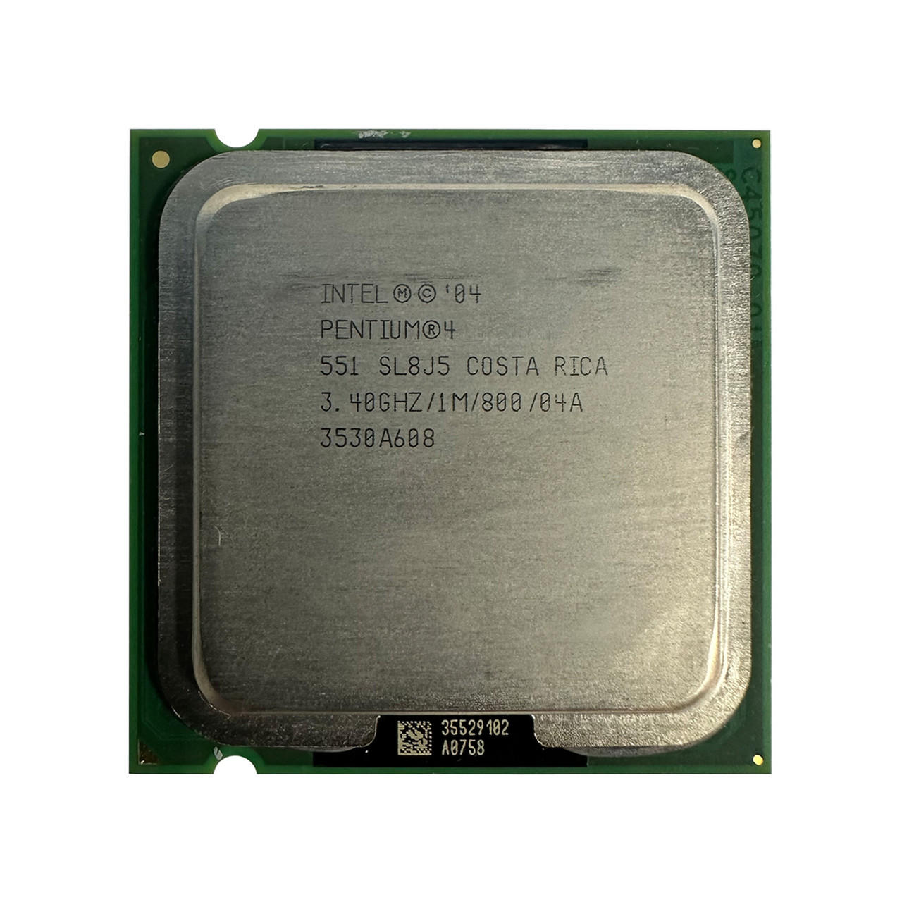 Intel SL8J5 P4 551 3.4GHz 1MB 800MHz Processor