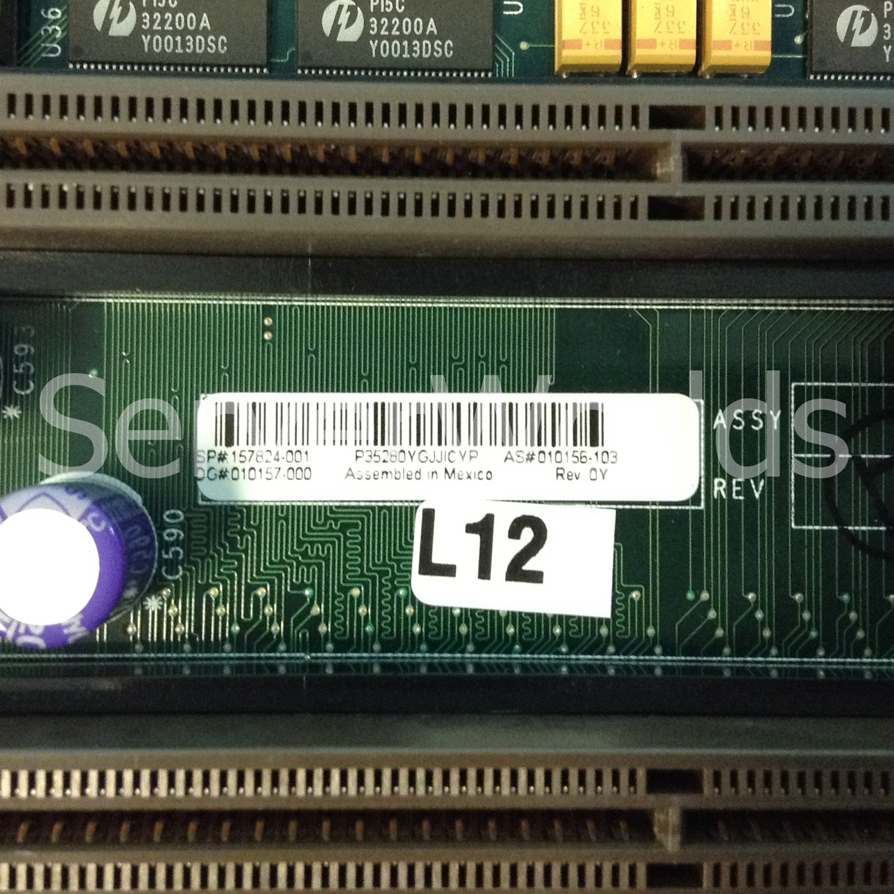 HP 157824-001 ML370 G1 System Board