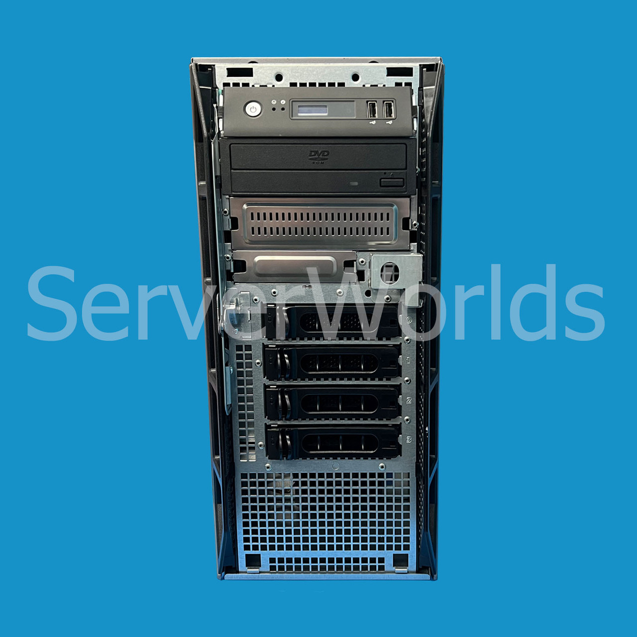 Refurbished Poweredge T300, 1 x QC Xeon 2.66Ghz, 8GB, 2 x 750GB, SAS 6I Raid