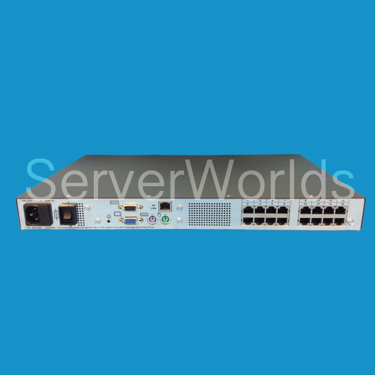 HP 286599-001 3 x 1 x 16 IP KVM Switch 262586-B21