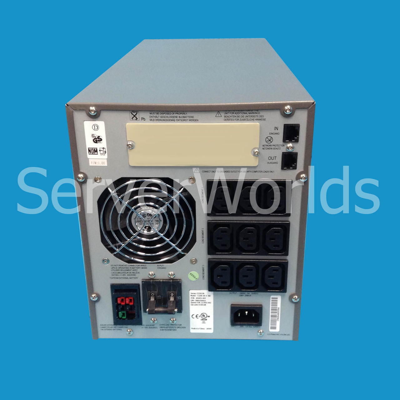 HP 204451-002 T2200 XR High Voltage UPS