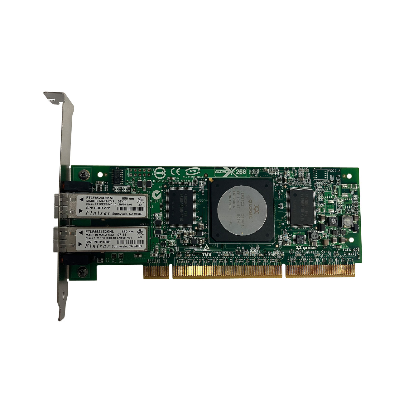 HP 418936-001 FC1243 Dual Port NIC AE369A, FC1243
