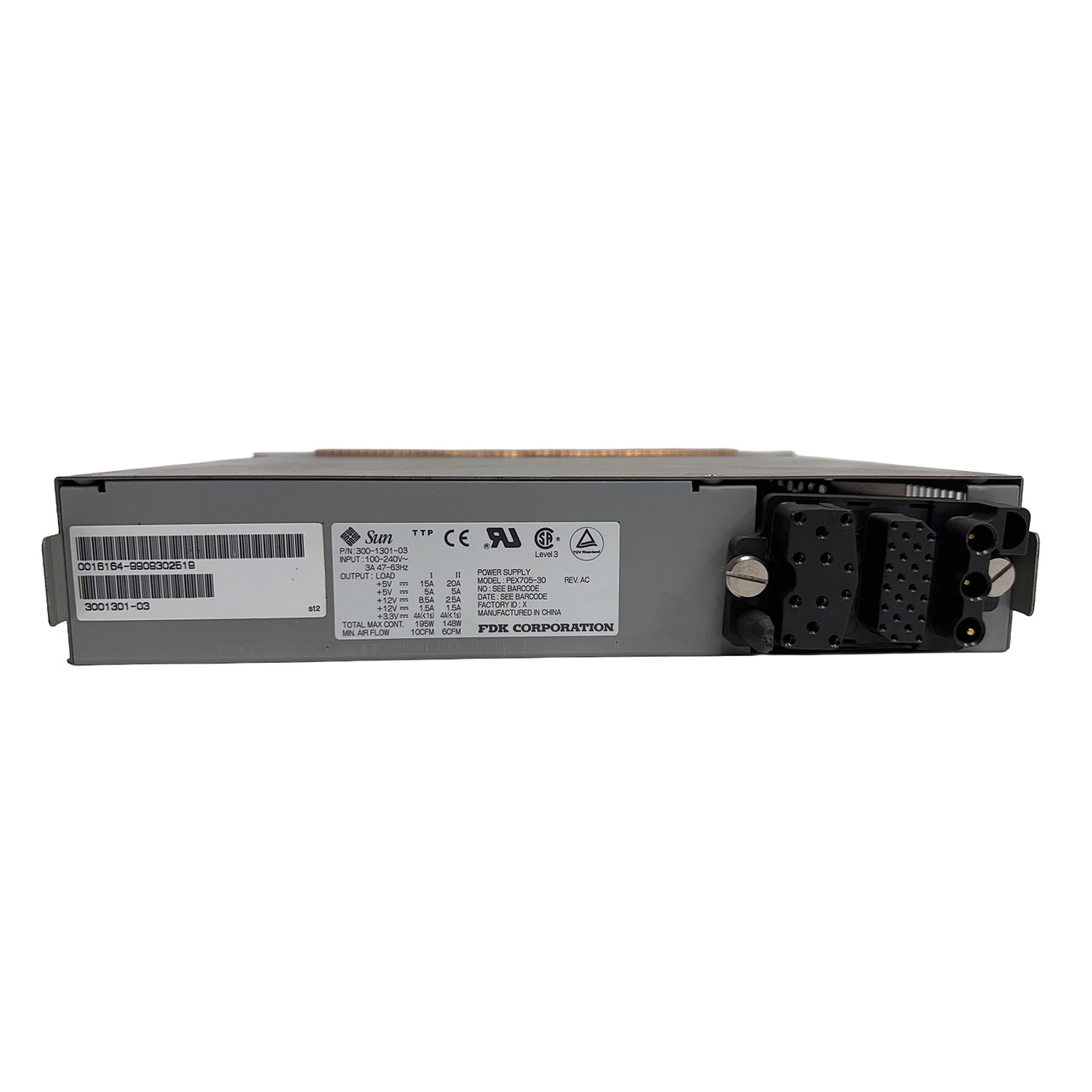 Sun 300-1301 195W Power Supply PEX705-30