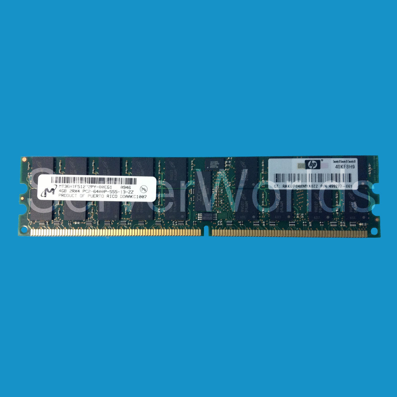 HP 499277-061 4GB PC2-6400 501158-001