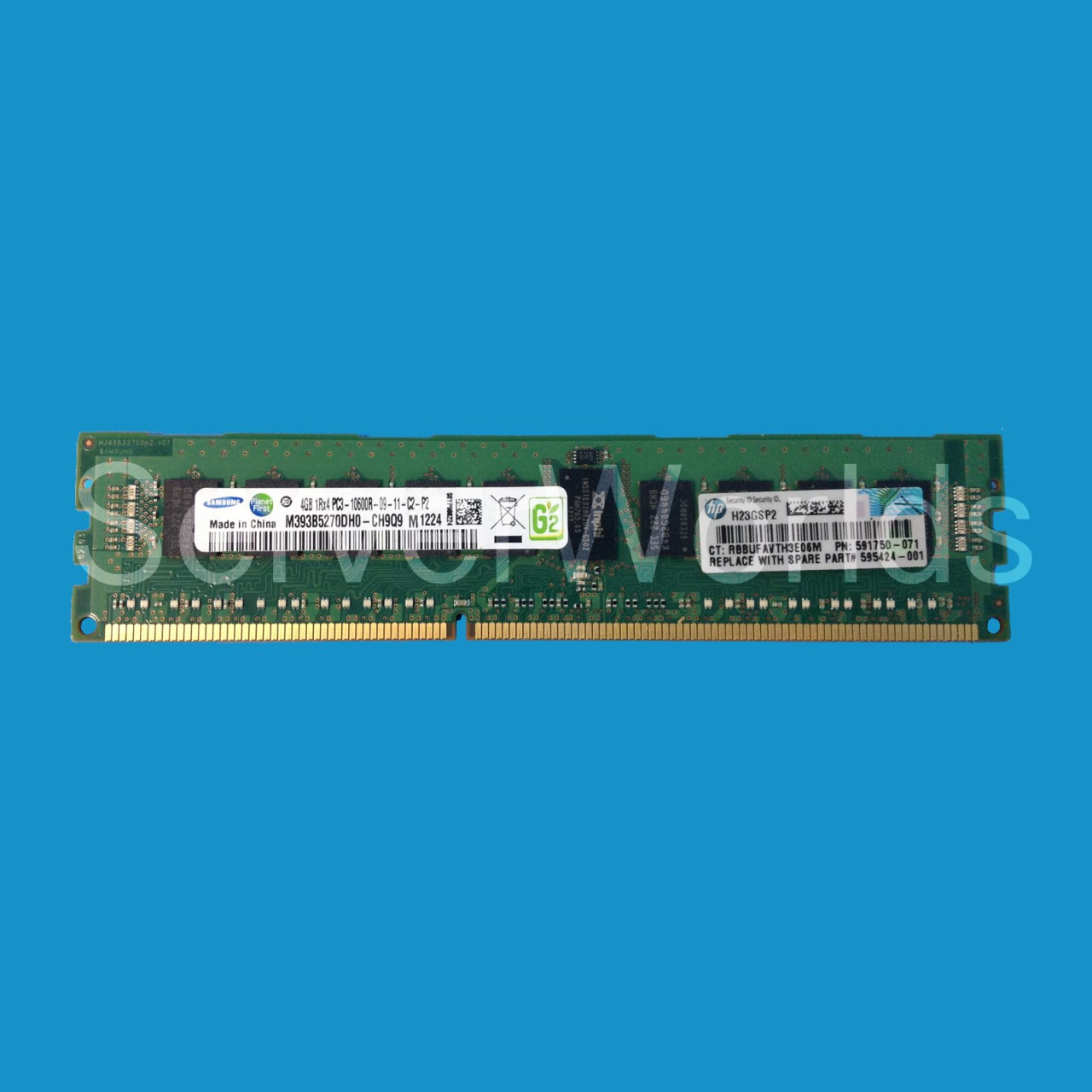 送料無料】MICRON PC3-10600R 4GB 6枚セット 動確済 【公式通販】