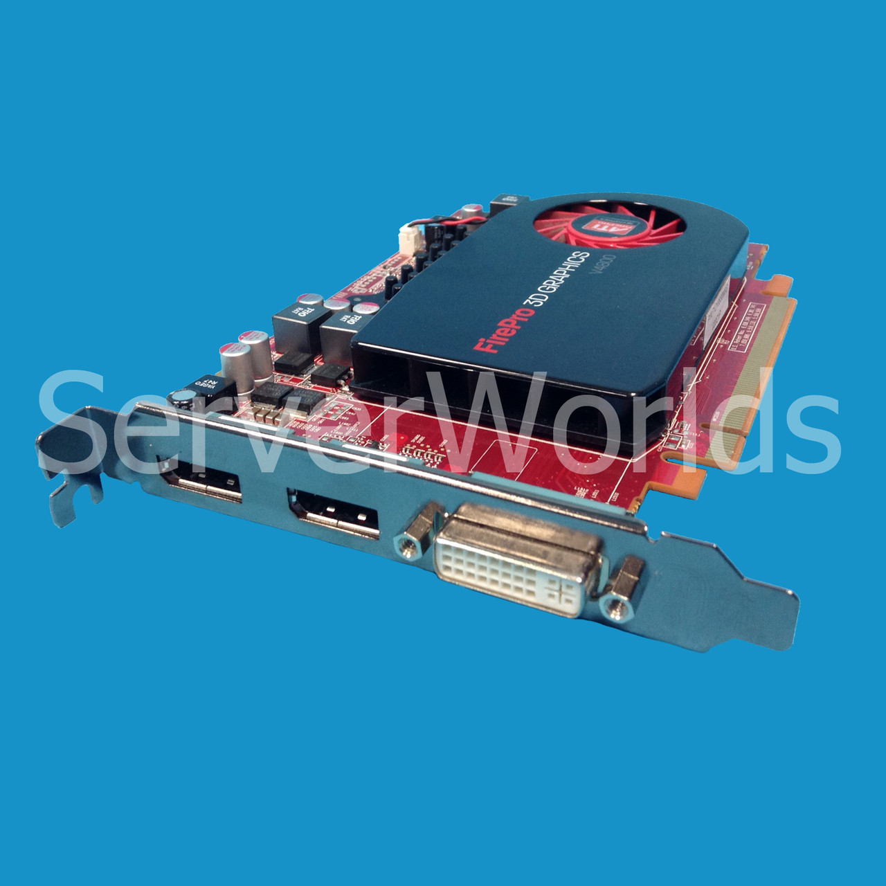 HP 608887-001 ATI FirePro V4800 SPS-BD 1GB PCIe Graphics Card