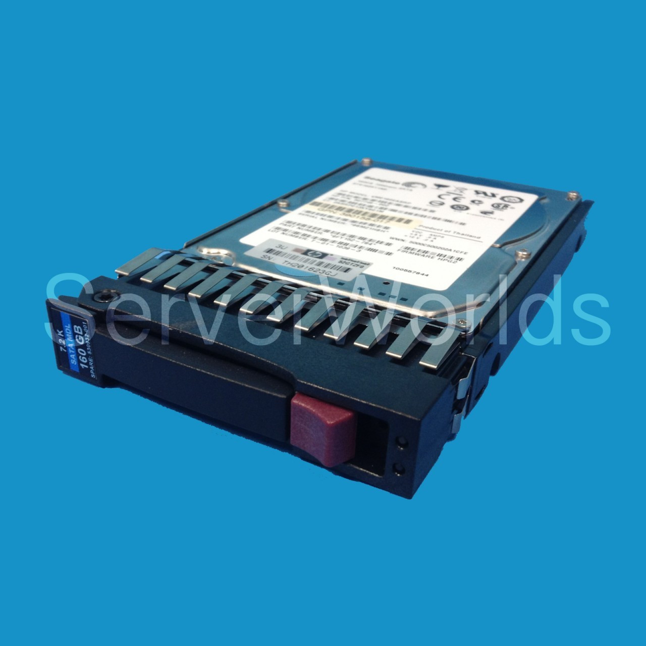 HP 160GB 2.5 7200 SFF SATA MDL Hot Plug Drive 530888-B21n