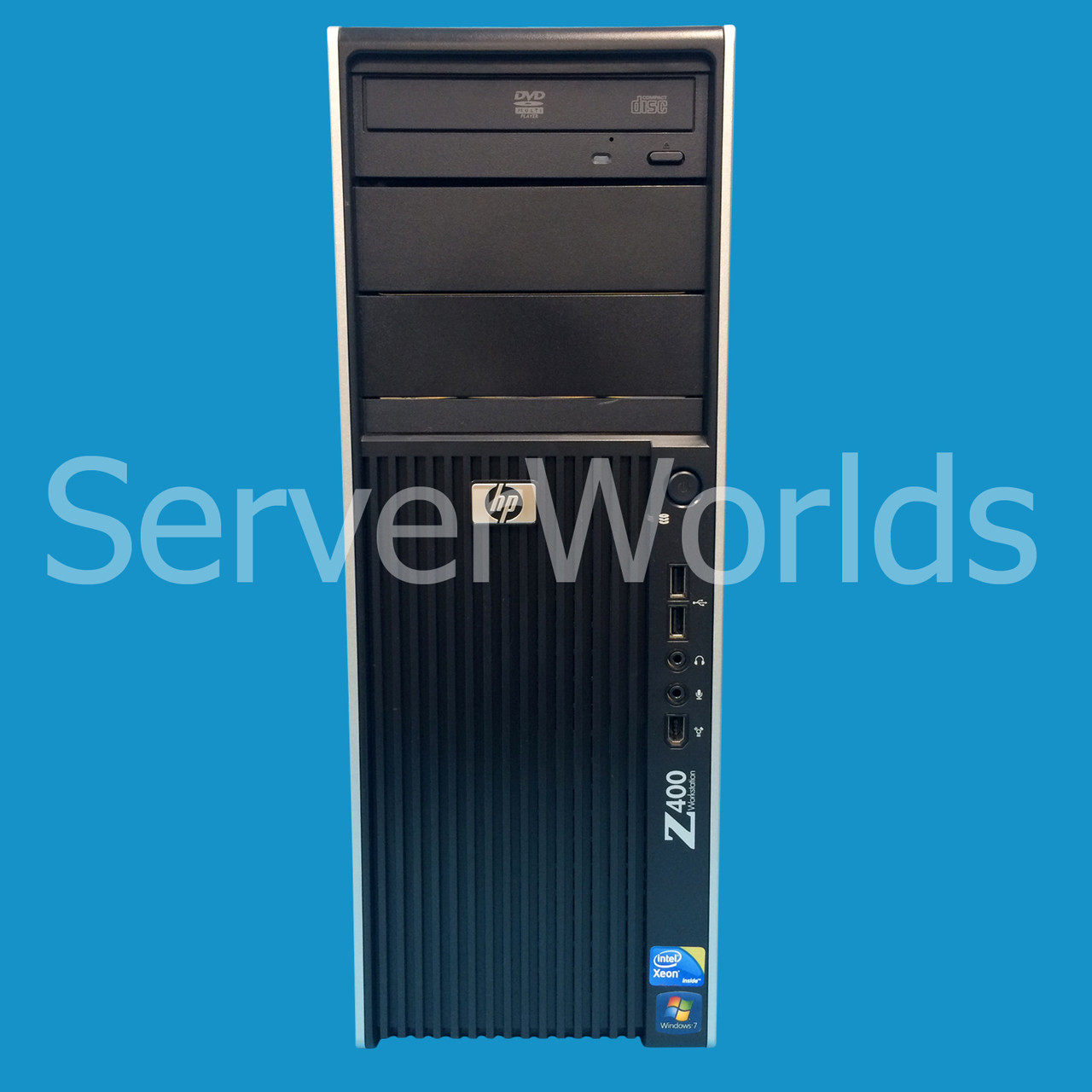 パソコン HP Z400 CMT Workstation HP Z400 Workstation 2.53Ghz 4 Monitor Desktop for Logistics [Z400