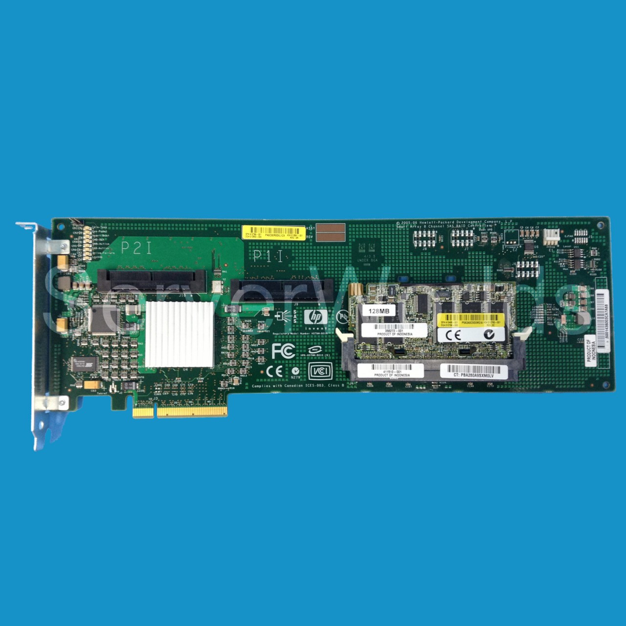 HP 411508-B21 E200 Controller 128MB Cache 411510-001