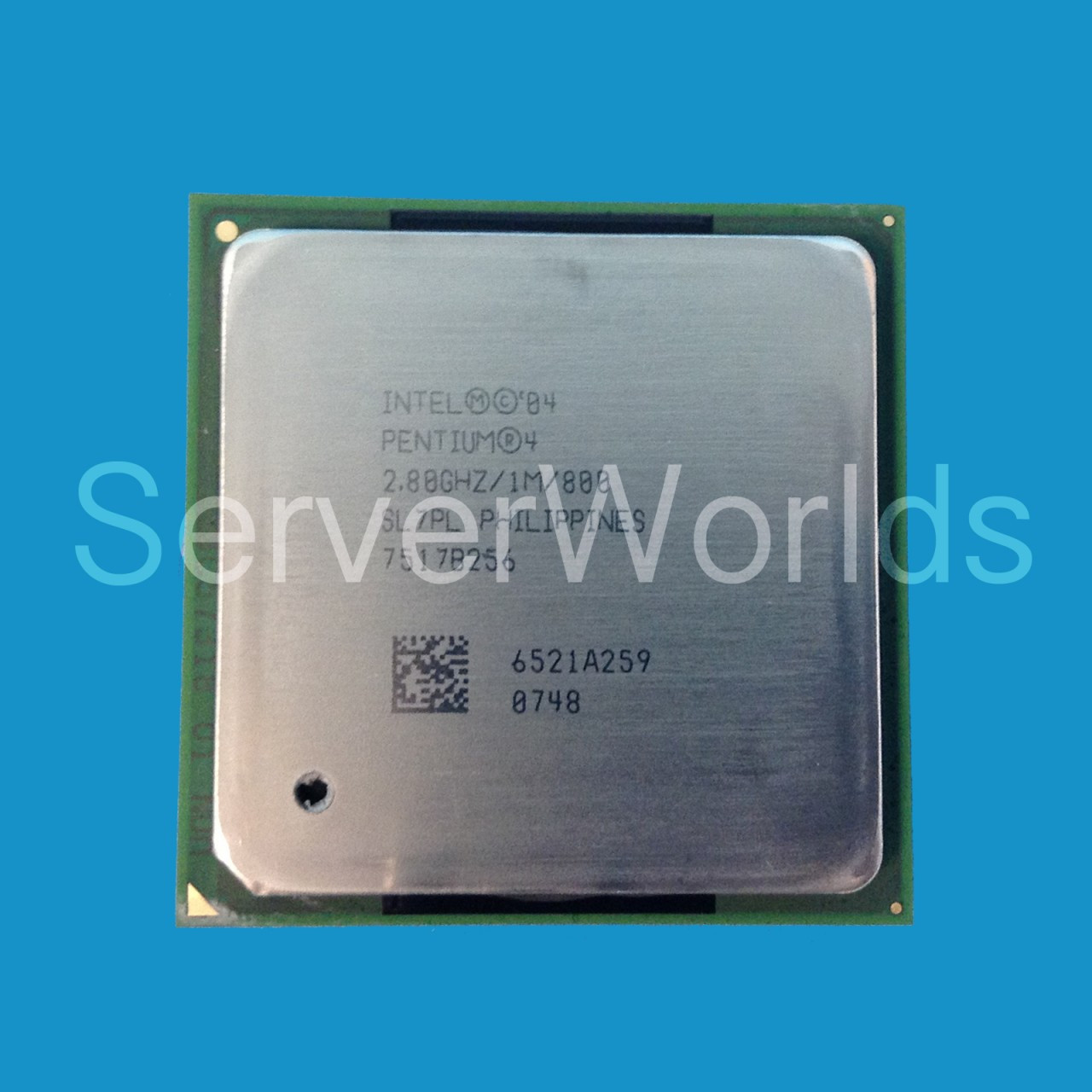 Intel Pentium 4 3.2 EE GHz Extreme Edition &ndash; Socket LGA478, SL7AA, Custodia Protettiva