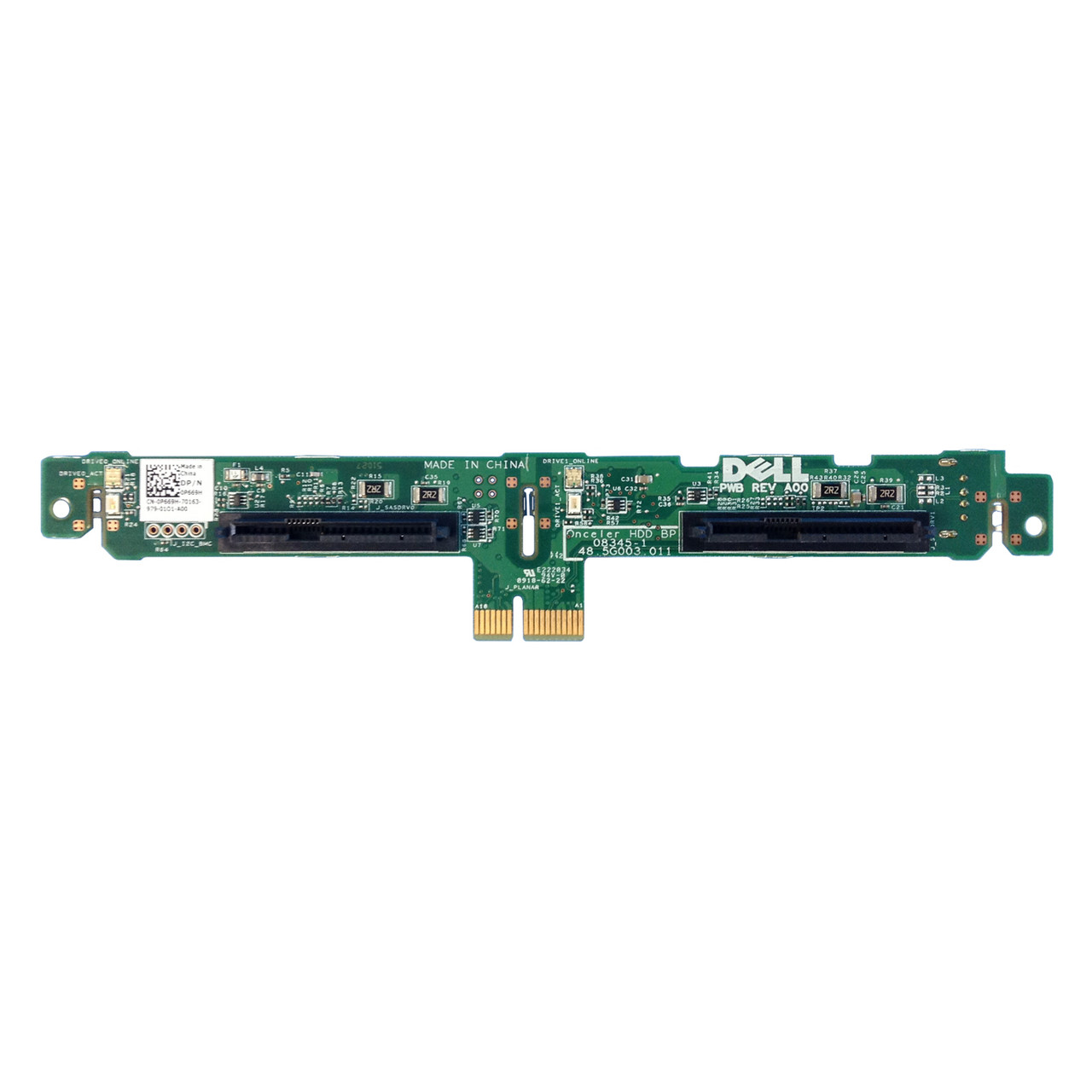 Dell P669H Poweredge M610 1x2 SAS Backplane