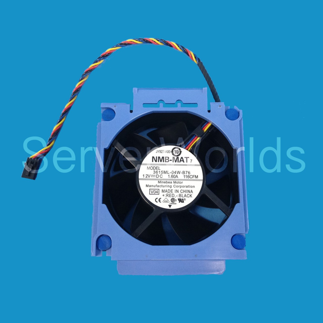 Dell JY723 Poweredge T300 Front Fan  JY927 3615ML-04W-B76