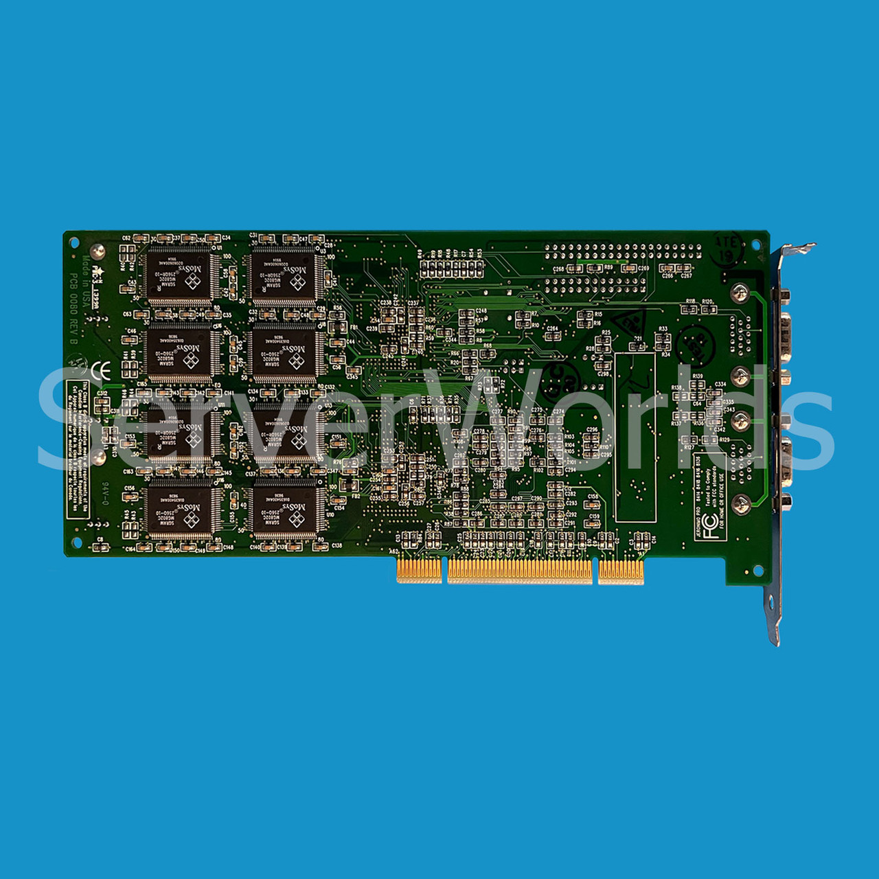 Dell 0960E Jeronimo Pro Dual VGA PCI 8MB Video Card
