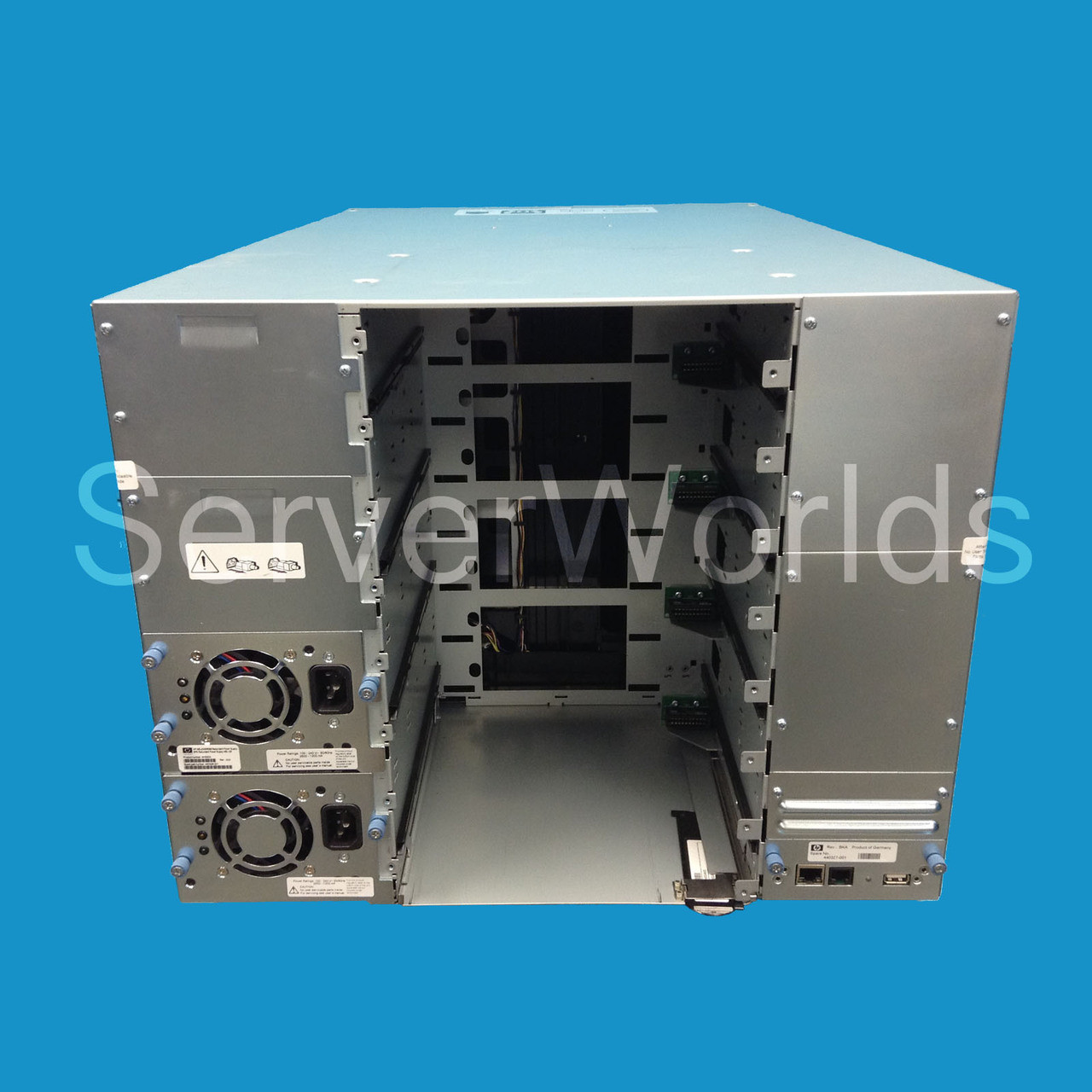 Refurbished HP MSL8048 CTO Chassis AU300A Rear View