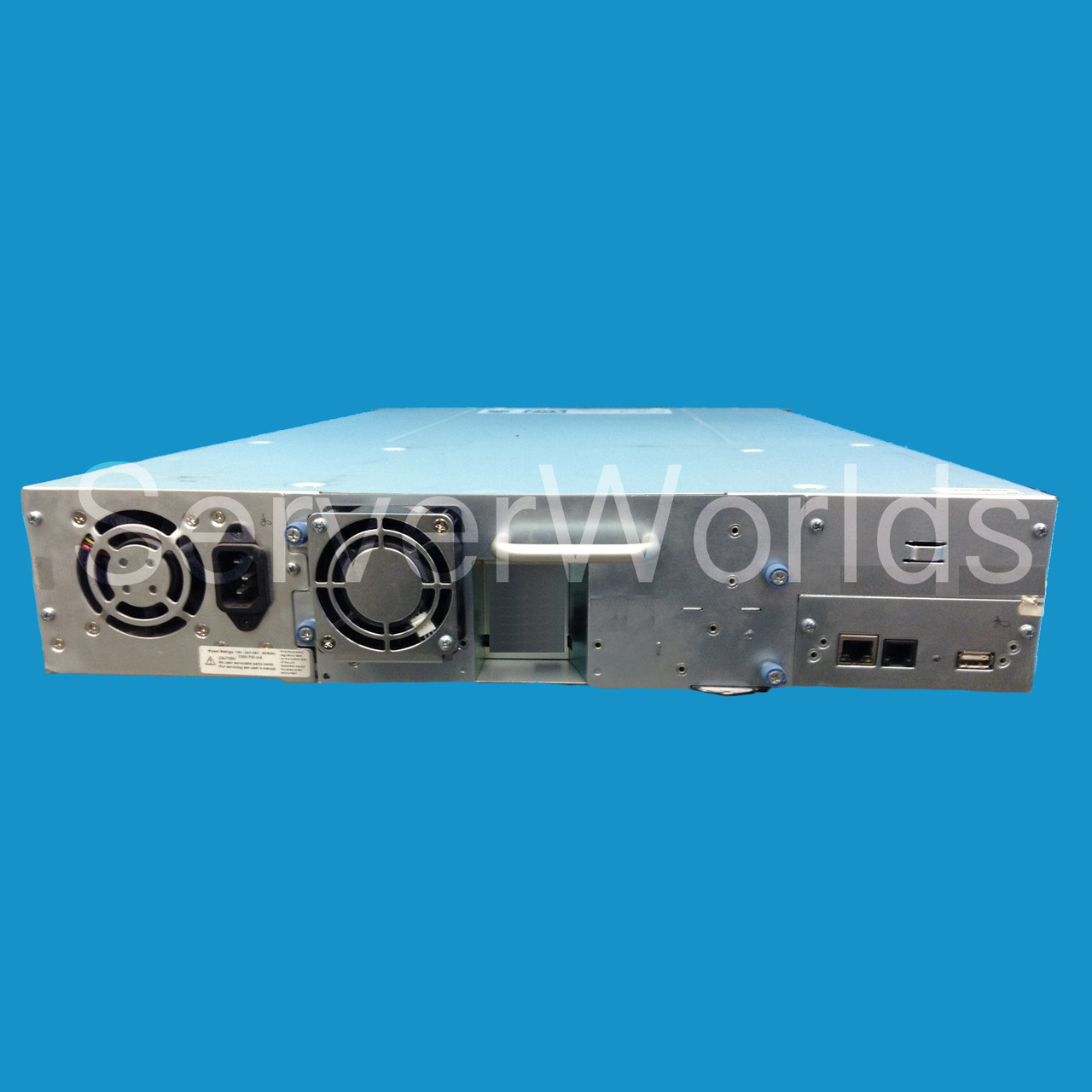 Refurbished HP MSL2024 No Drives 2U RKMT 407351-001 Rear Panel