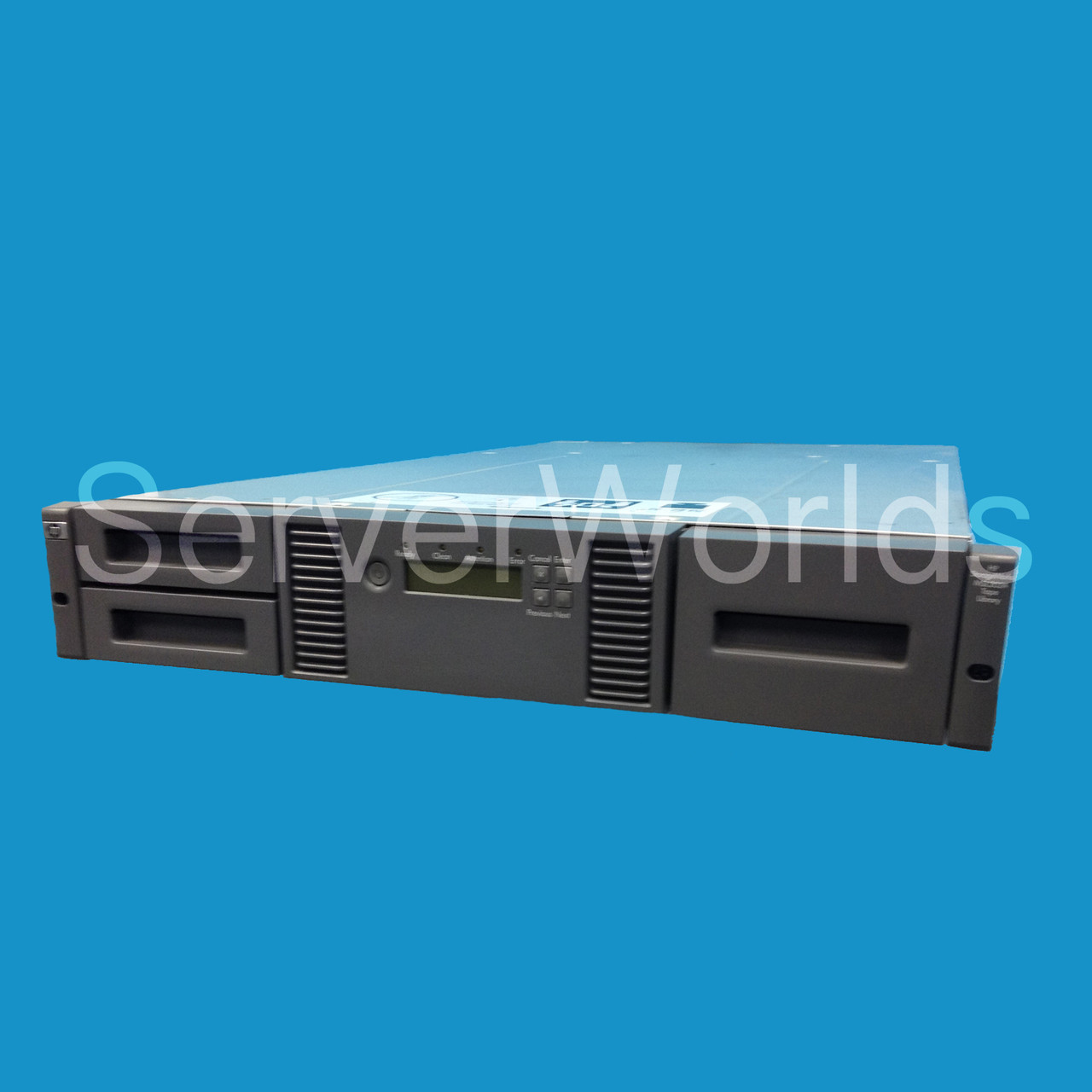 HP MSL2024 2x LTO3 SCSI Library #AH170A - Refurbished Server Parts
