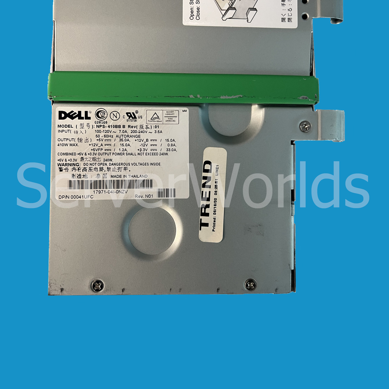 Dell 41UFC Precision 420 620 Power Supply NPS-410BB B