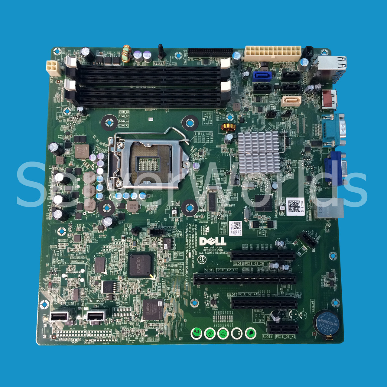 Dell V52N7 Poweredge T110 System Board Gen 1