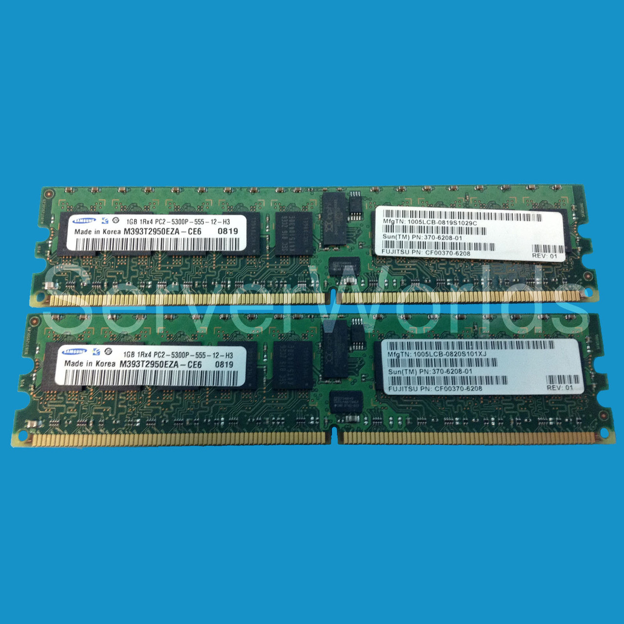 SUN 2GB 1Rx4 PC2-4200R-444 Memory Kit T1000/2000 X7801A SUN 2GB 1Rx4 PC2-4200R-444 Memory Kit T1000/2000 X7801A