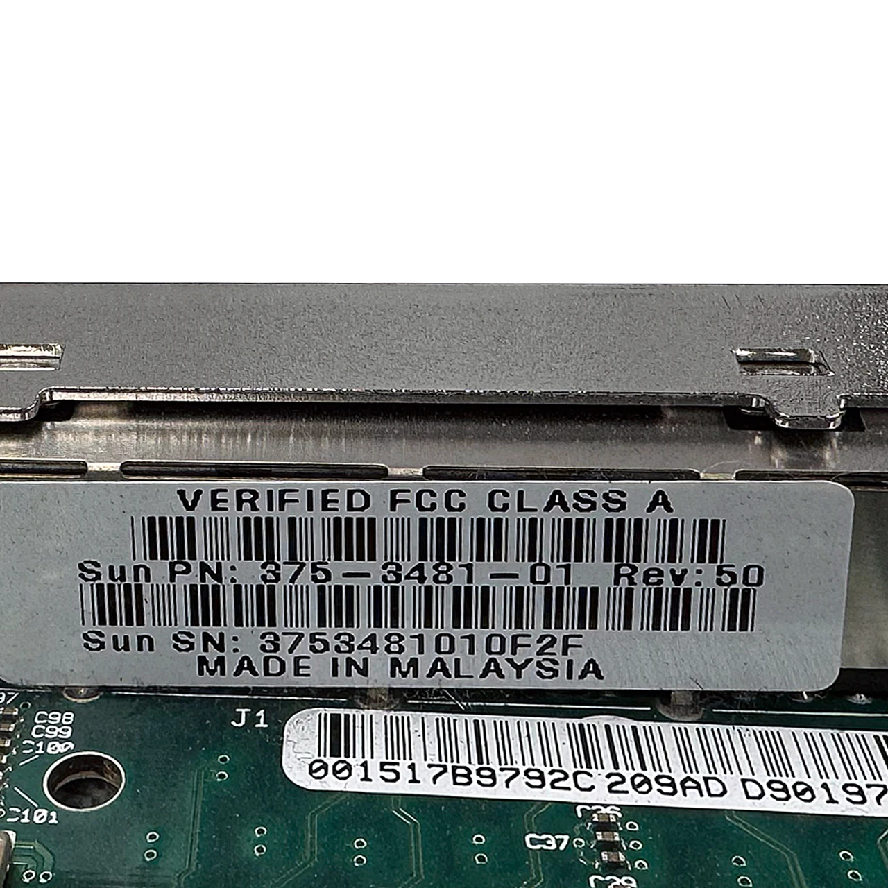 SUN 375-3481 Quad Port PCI-E Gigabit Ethernet Adapter (LP)