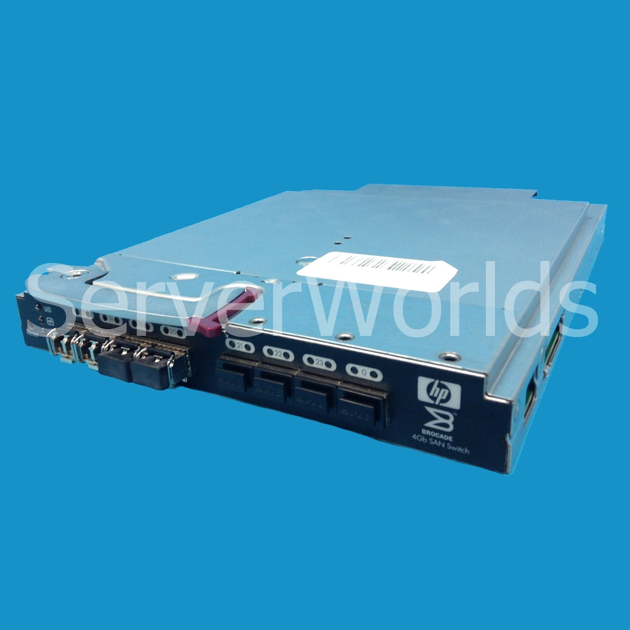 HP Brocade Bladesystem 4/24 4GB SAN Switch 411121-001 AE372A