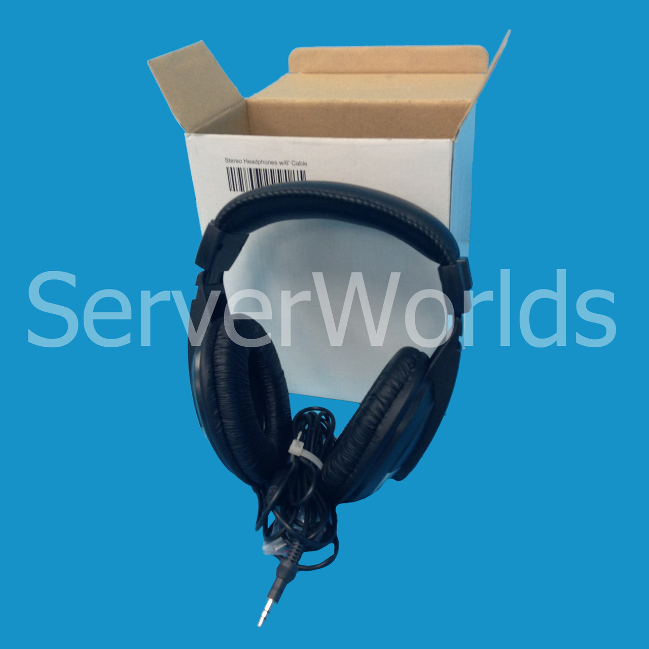 HP 504085-001 Syncrotech Stereo Headphones with 6FT Cable  HP 504085-001 Syncrotech Stereo Headphones with 6FT Cable