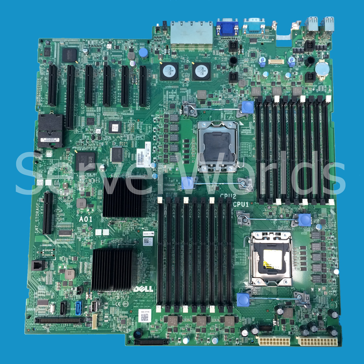 Dell 1CTXG PowerEdge T710 System Board