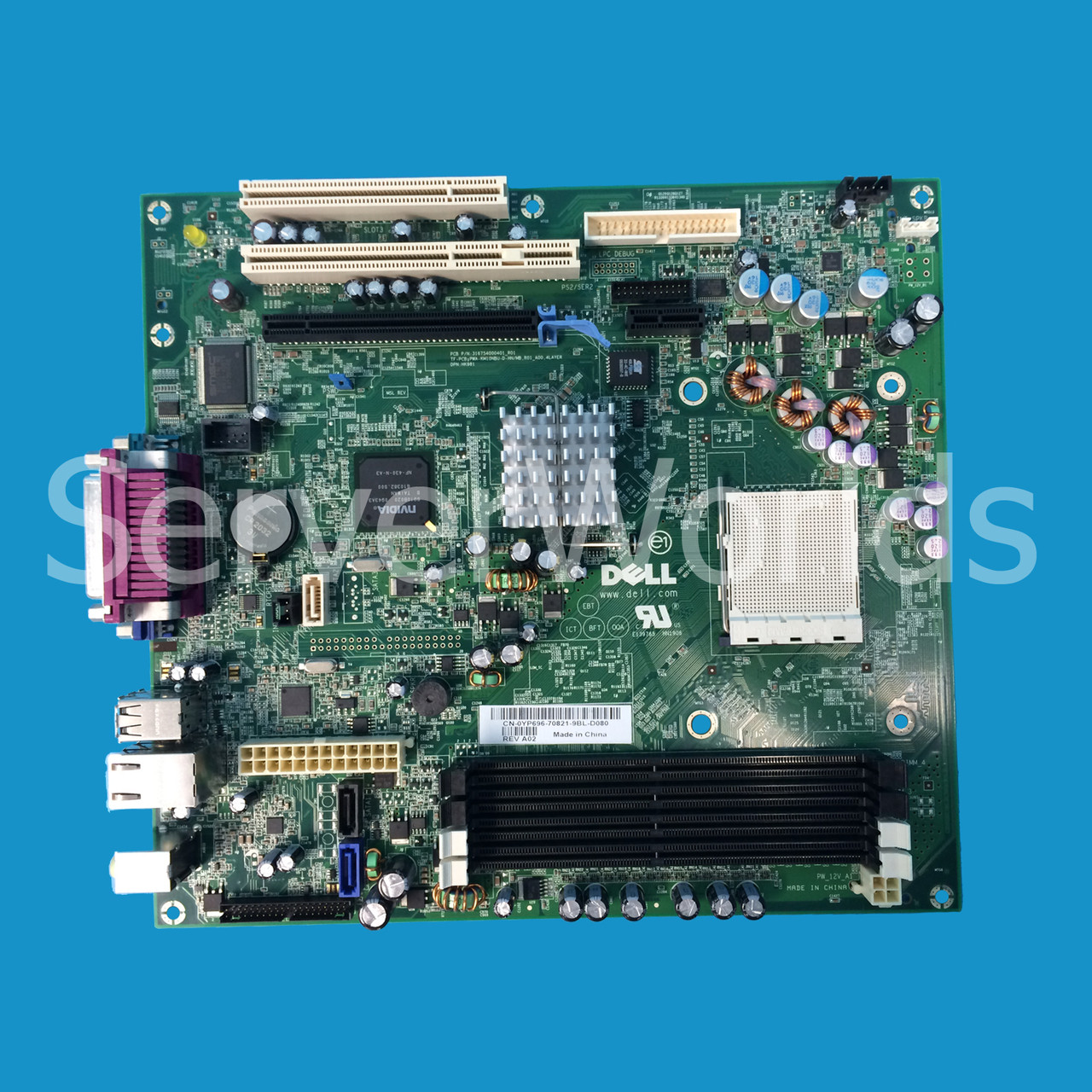 Dell YP696 Optiplex GX740 System Board DT