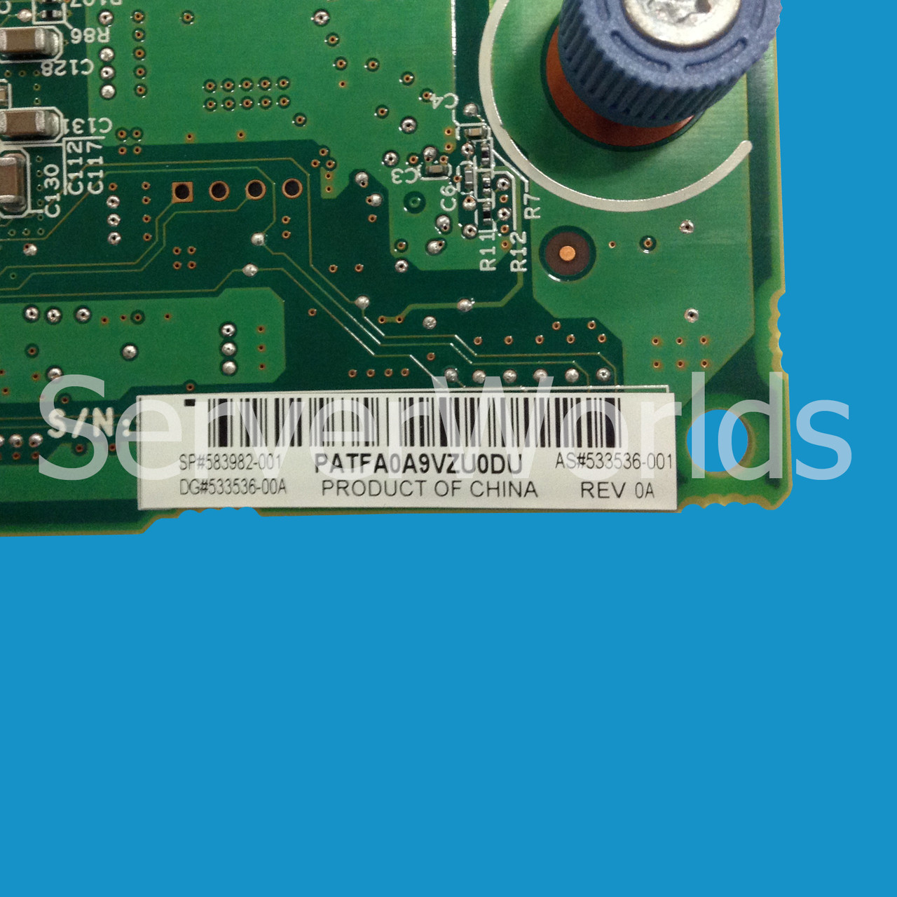 HP 583982-001 DL385 G7 PCIe Express Riser Board 533536-001