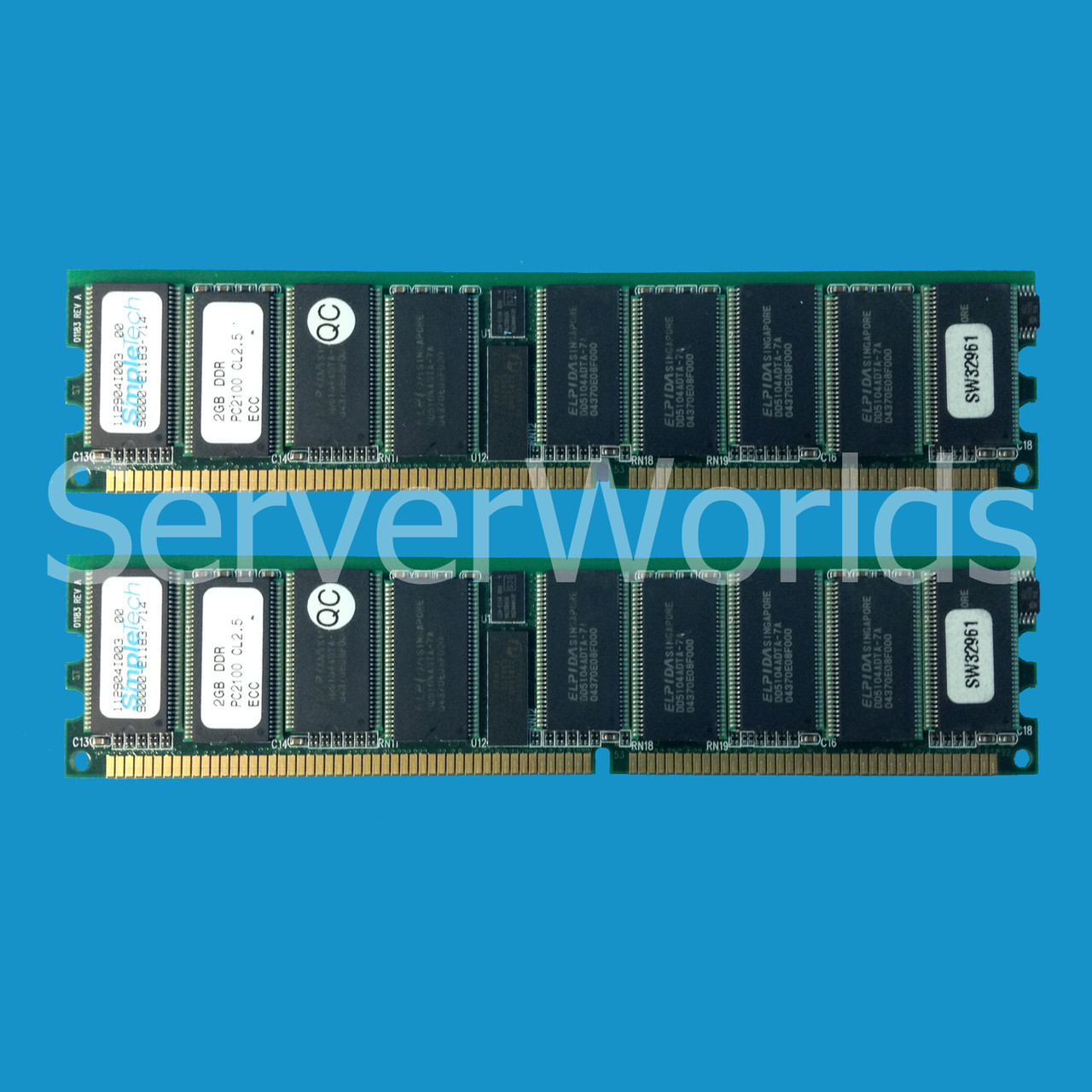 HP A8089B-OEM C8000 4GB PC2100 DDR Kit (2x2GB) 