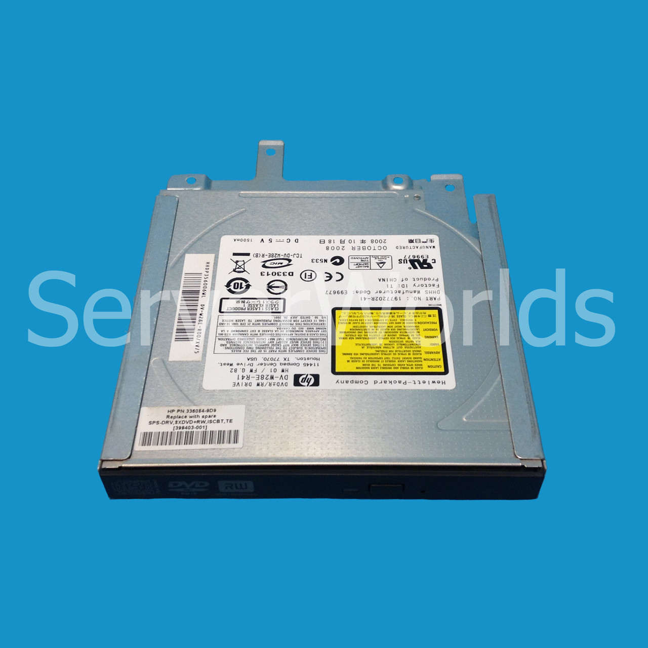 HP 399403-001 DL 120 G5 DVDRW Slimline 398663-001, 395498-B21