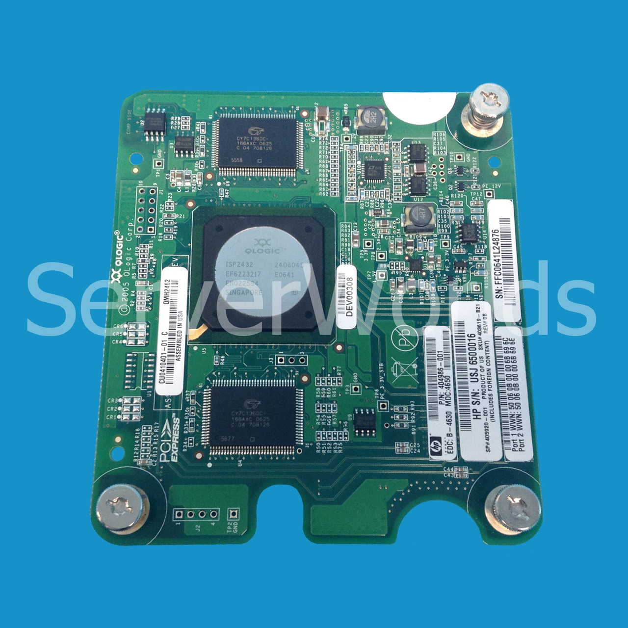 HP 405920-001 | BL490C G6 4GB Dual Port Nic | HP 404986-001 - Serverworlds