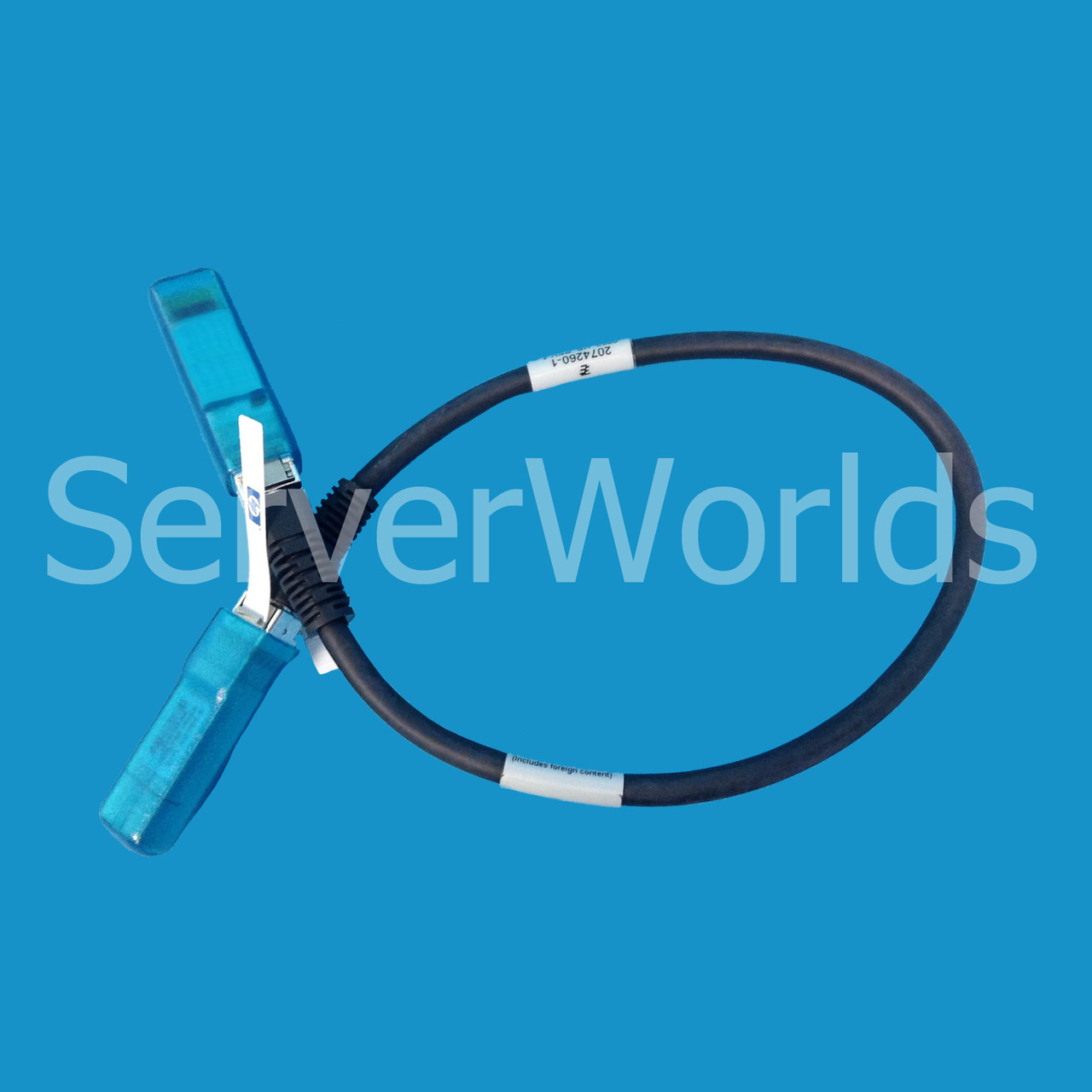 HP 487967-001 10GB FC Cable 0.5M 487651-001, 487649-B21