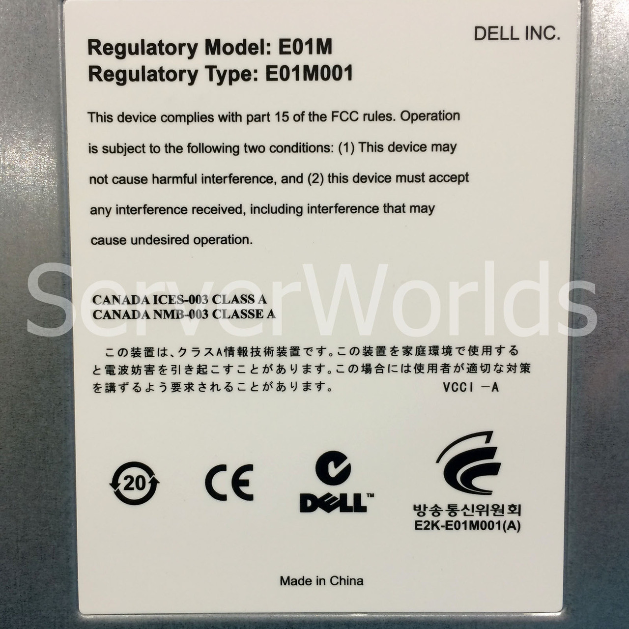 Dell W307K Powervault MD1200 MD1220 EMM Module