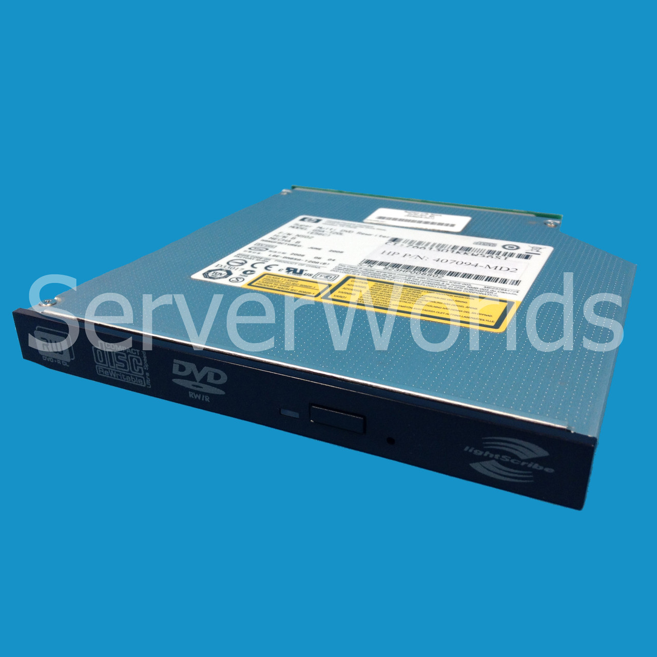 HP 397928-001 | DL385 G5 DVD 24X CD-ROM Slimline Drive - Serverworlds