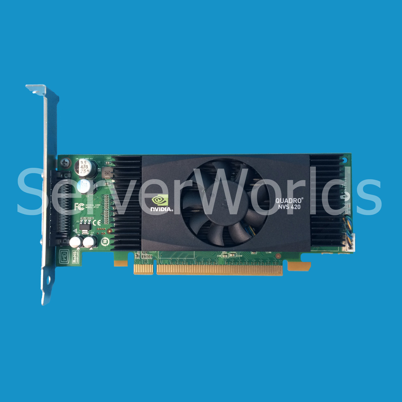 Dell K722J NVIDIA Quadro NVS420 512MB Graphics Card H995J