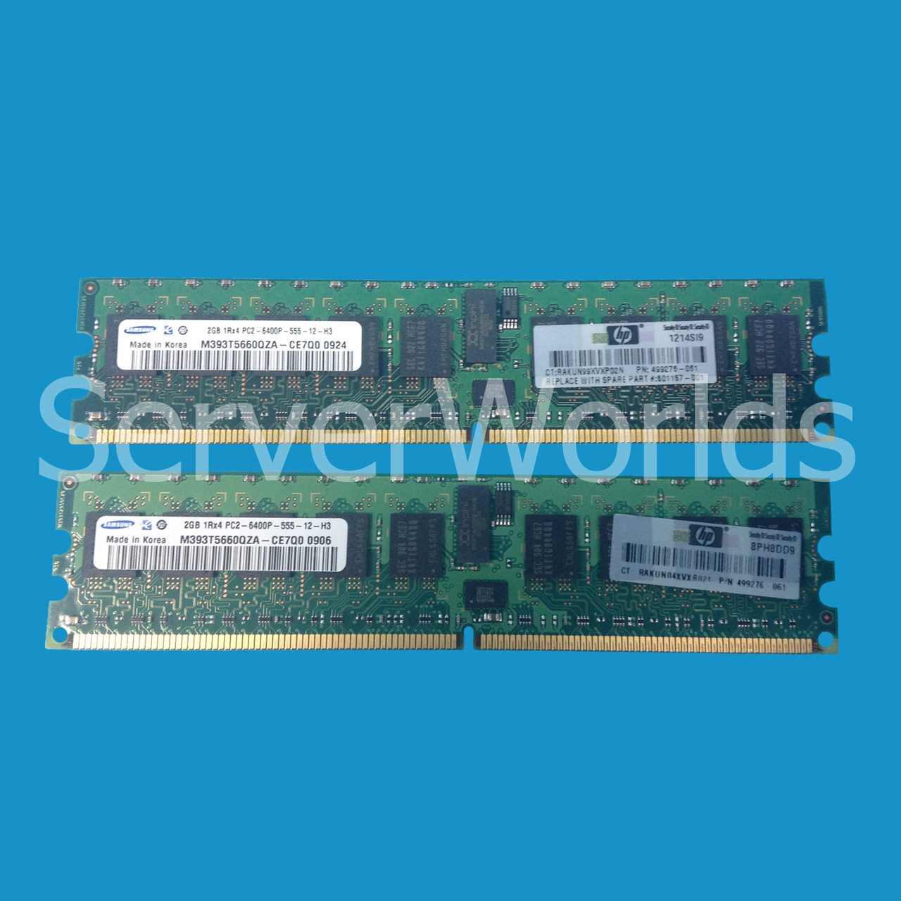 HP 497765-B21 4GB PC2-6400P (2x2GB)