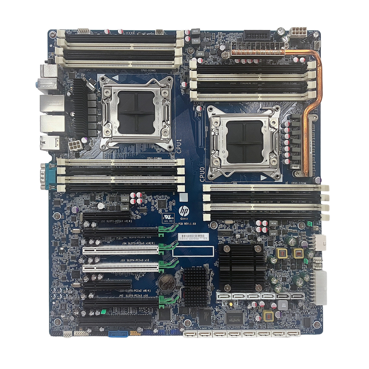 HP 708610-601 Z820 Motherboard 618266-00X 708610-001