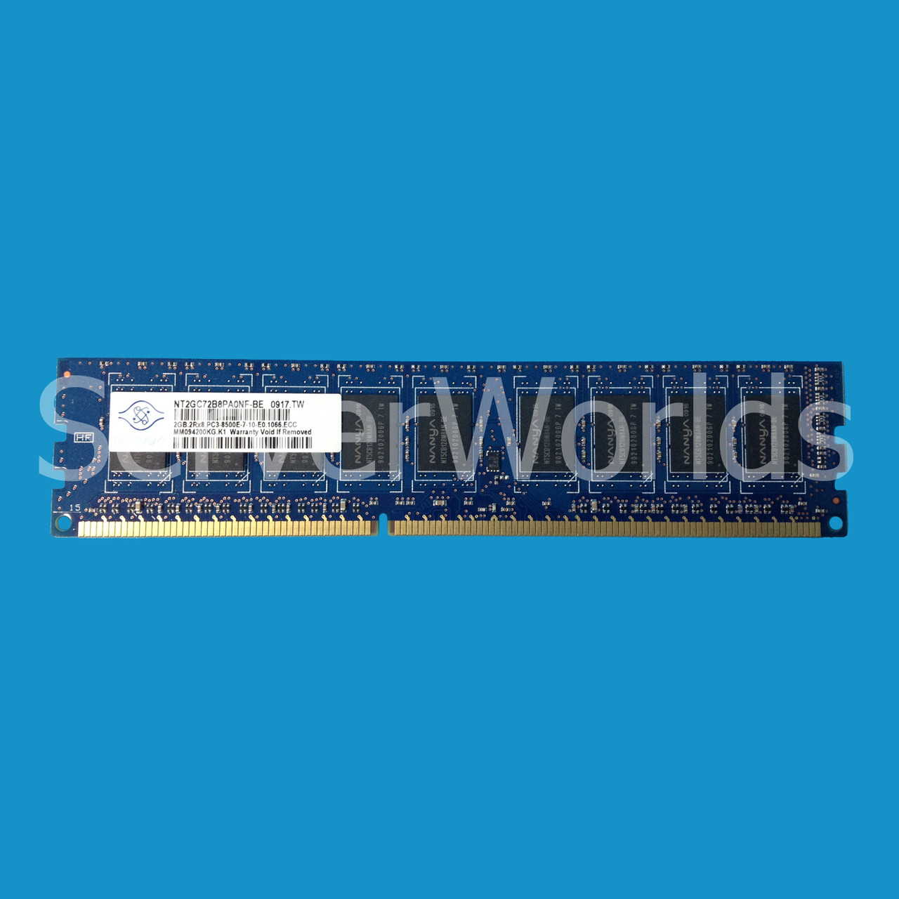 Sun 371-4519 2GB ECC Unbuffered DDR3-1066 DIMM 