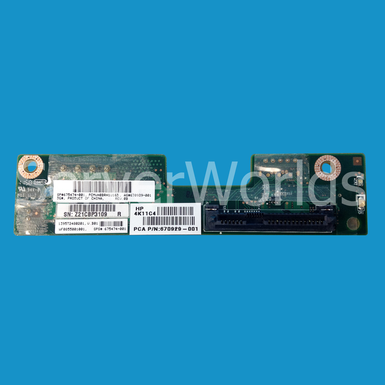 HP 675474-001 DL180se Backplane Board 670929-001