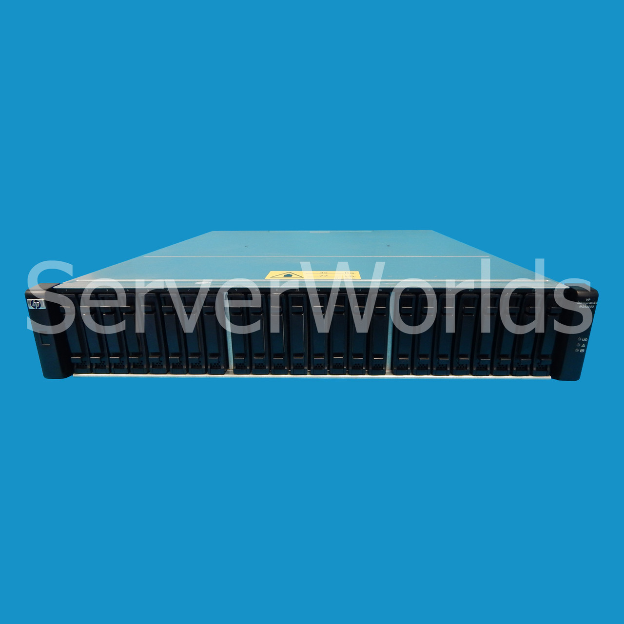 Refurbished HP AJ807A MSA2324SA G2 Dual Controller Modular Smart Array SFF Front View