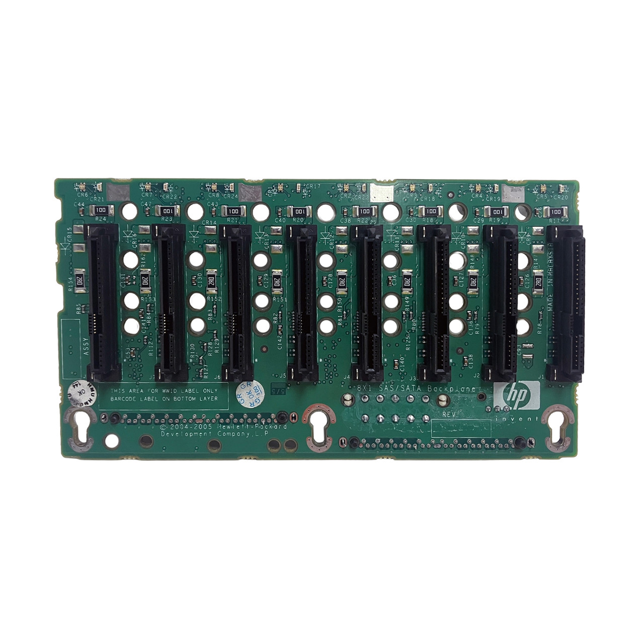 HP 412736-001 ML370 G4 8 Bay SAS/SATA SFF Hard Drive Backplane