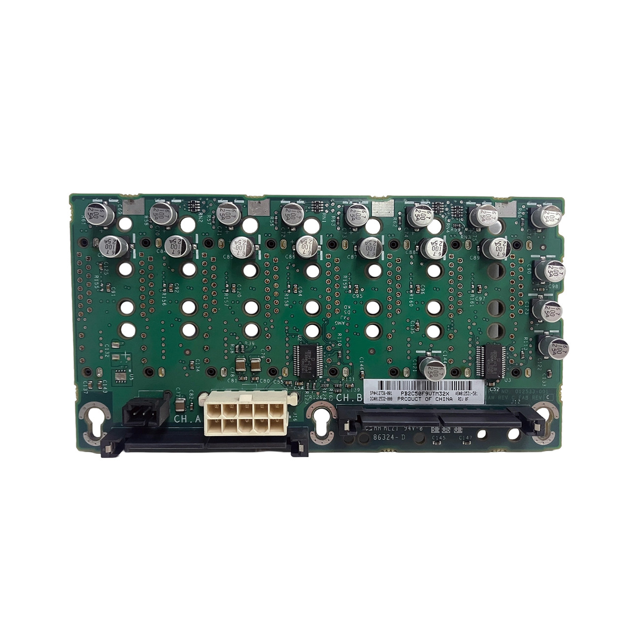 HP 412736-001 ML370 G4 8 Bay SAS/SATA SFF Hard Drive Backplane