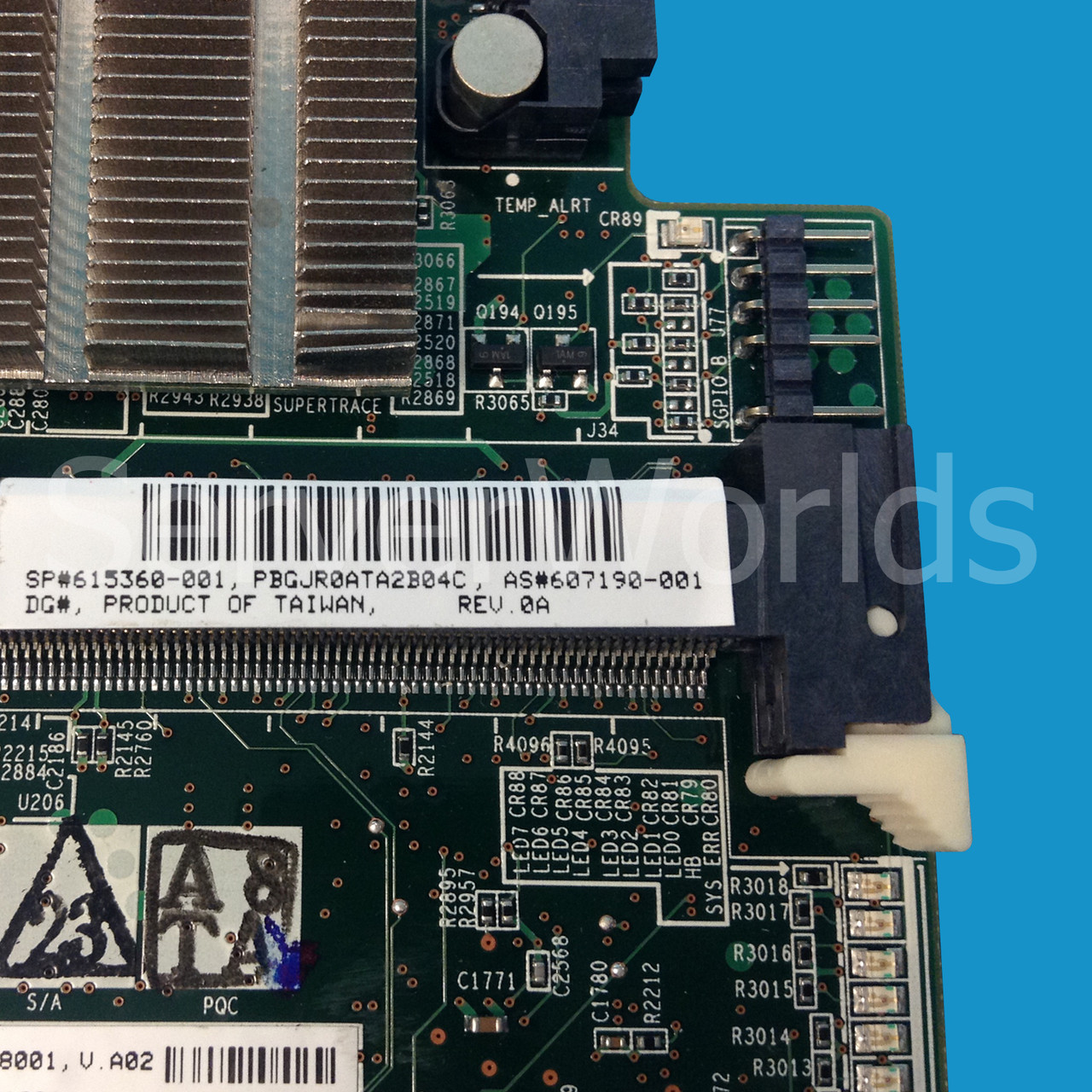 HP 615360-001 Smart Array Controller 8/8 Mezz 607190-001, 607192-B10