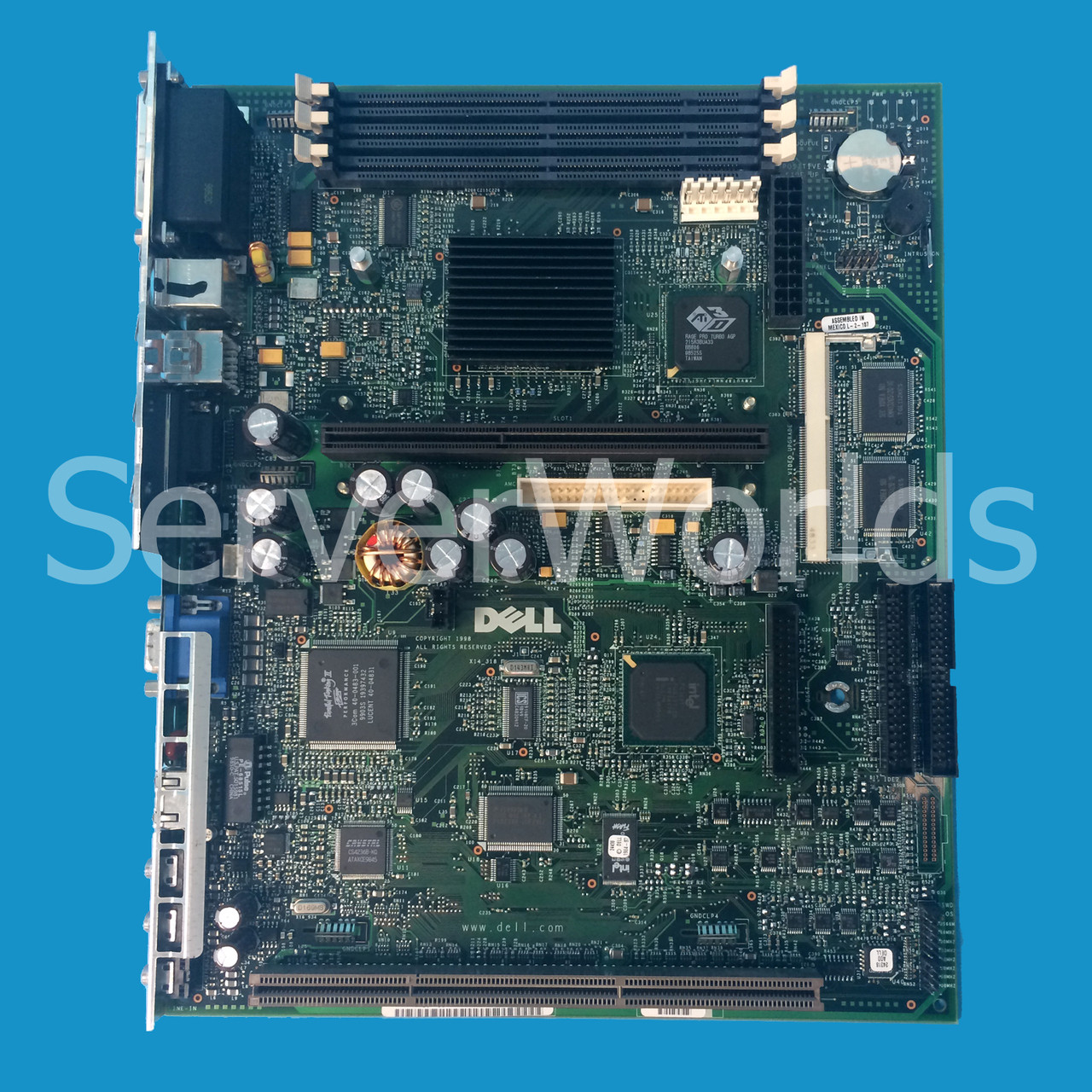 Dell 7803C Optiplex GX1 System Board