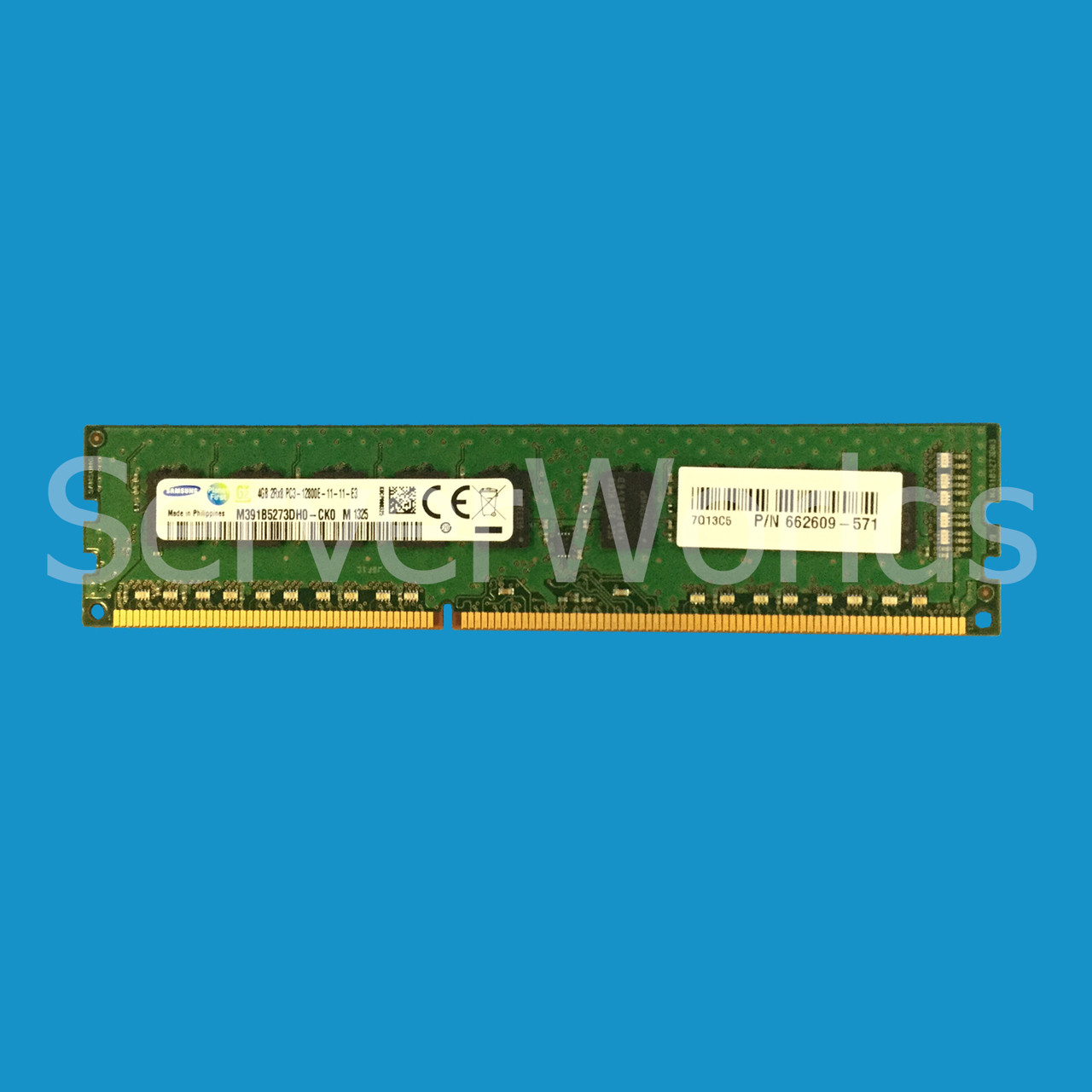 HP 662609-571 4GB DDR3-1600 ECC