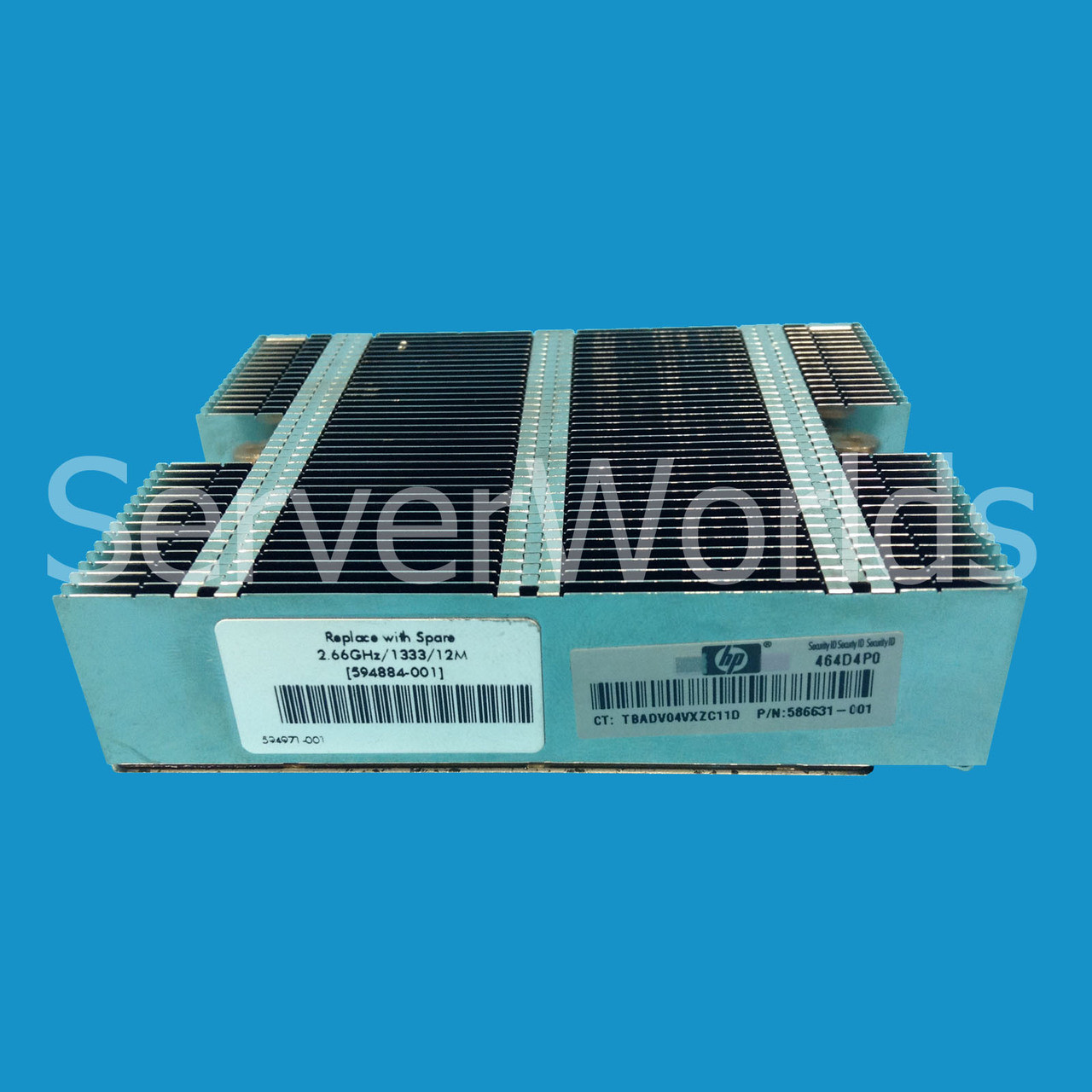 HP 617493-001 DL170E G6 Heat Sink 620812-001