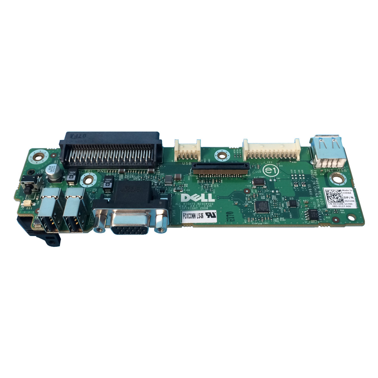 Dell G310N Poweredge R715 R810 R815 Control Panel Board P461N