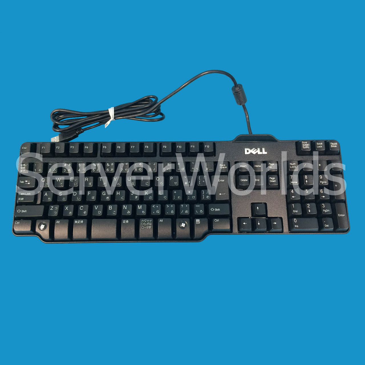 Dell DJ319 Japanese USB Black Keyboard SK-8115